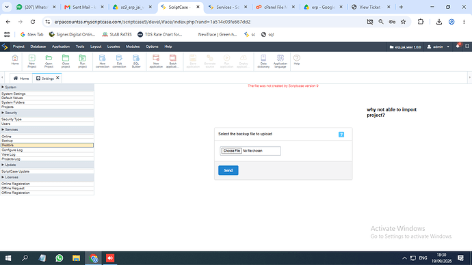 import-project-error