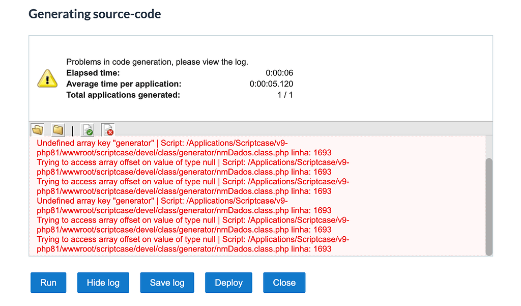 [SOLVED] SC dev errors while generating apps / MAC OS LOCAL - Bugs ...