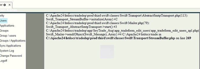 error mail