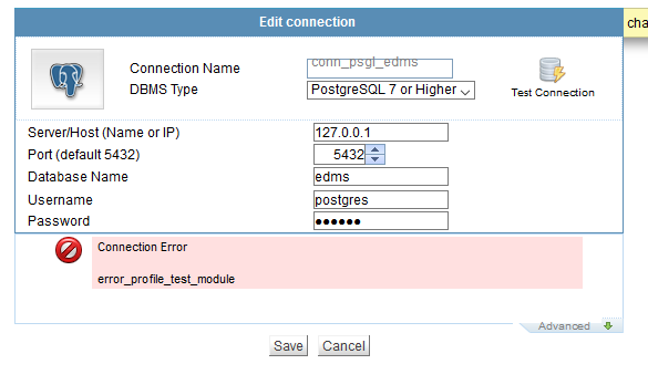 error on test connnection.png