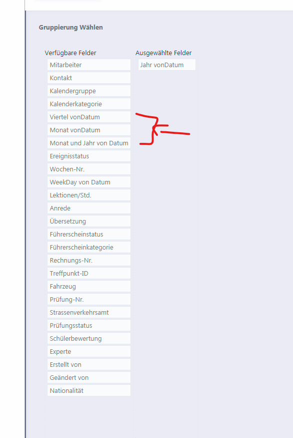 German Language Suggestions Scriptcase